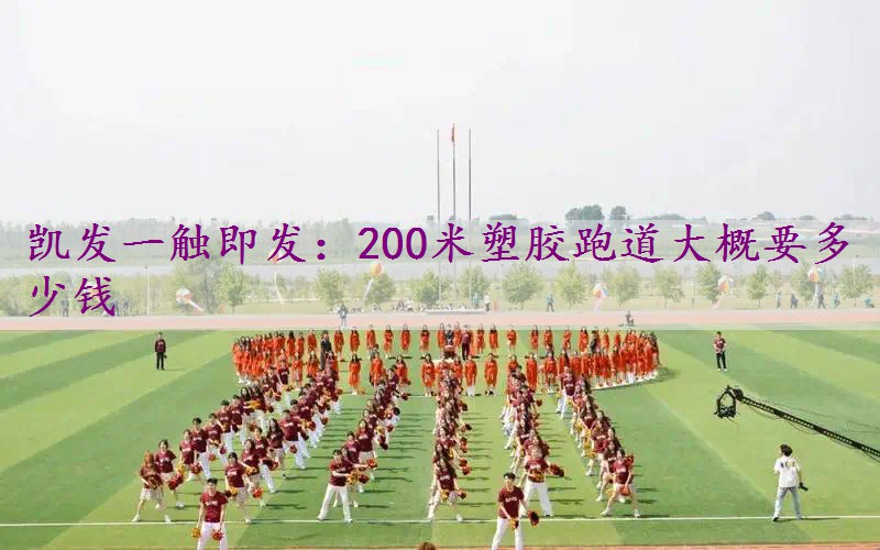 200米塑胶跑道大概要多少钱